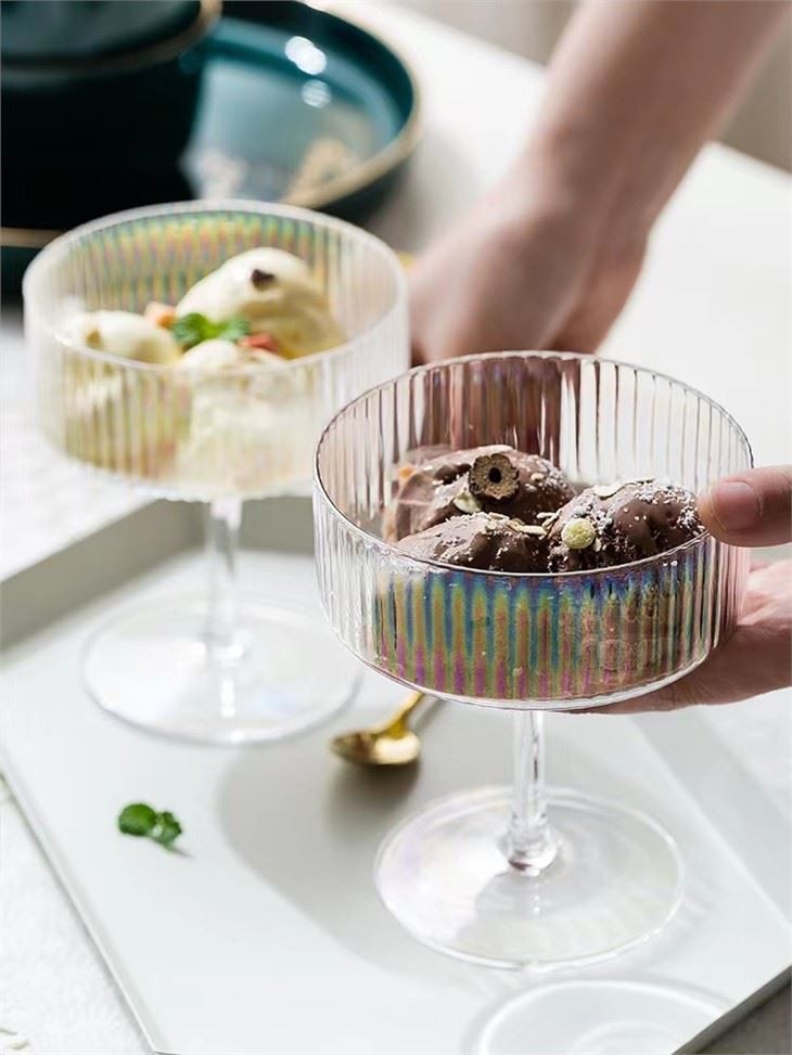 Vertical Stripe Goblet